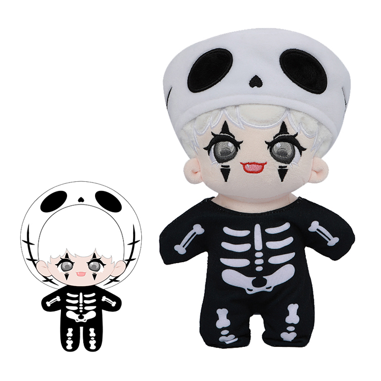 Custom Skeleton Plush Doll