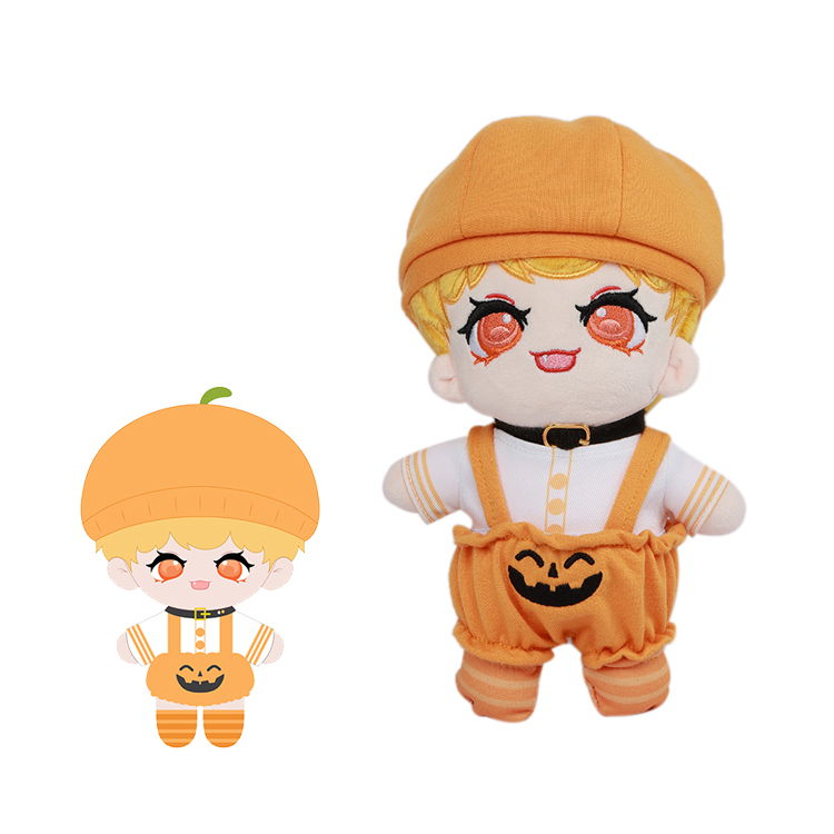 Custom Pumpkin Plush Doll